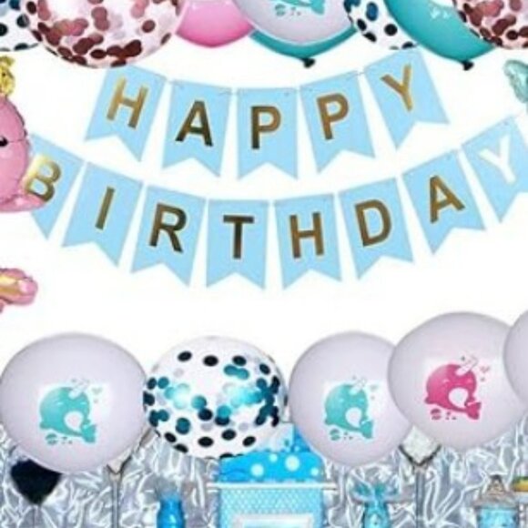 Narwhal Birthday Party Supplies - Picture 3 of 5